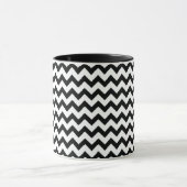 Mug Chevrons blancs noirs (Centre)