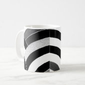 Mug chevrons chic et design (Devant gauche)