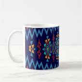 Mug Chevrons et conception d'abrégé sur losange (Gauche)