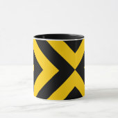 Mug Chevrons jaunes et noirs (Centre)