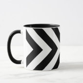 Mug Chevrons noirs et blancs (Gauche)