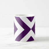 Mug Chevrons violets et blancs (Centre)