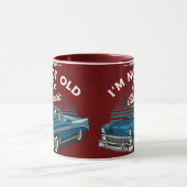 MUG CHEVY DE VOITURE CLASSIQUE BEL AIR CONVERTIBLE 195 (Centre)