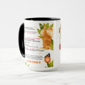 Mug CHEWIE'S CHEWS -CHOW Art Muse Recipe (Devant gauche)