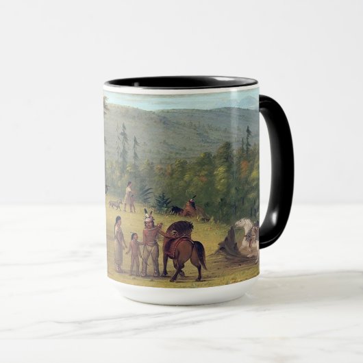 Mug Cheyenne Brothers chasse à l'automne (Devant droit)