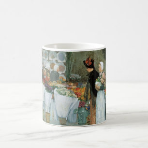 Mug Chez le fleuriste par Childe Hassam, Vintage Fine