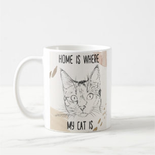 Mug Chez Moi, Où Est Mon Chat, Chez Moi, C'Est Où Est 
