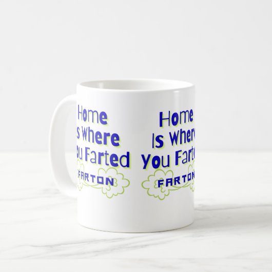 Mug Chez vous, c'est là que vous êtes Fared (Devant gauche)