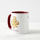 Mug Chi Rho Christogram (Devant gauche)