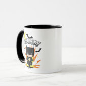 Mug Chibi Batman Batcycle (Devant gauche)