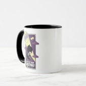 Mug Chibi Batman - Combattons la criminalité ensemble (Devant gauche)