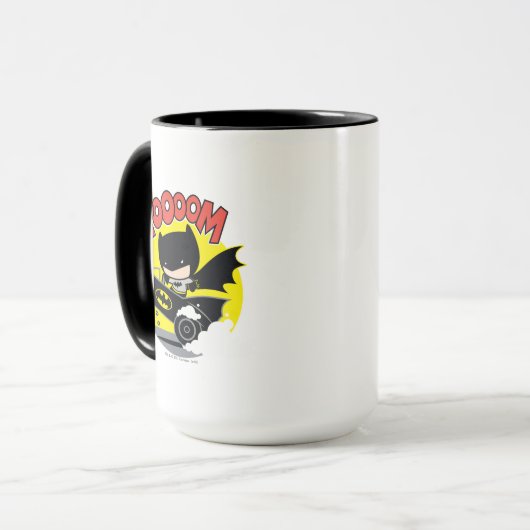 Mug Chibi Batman Dans Le Batmobile (Devant gauche)