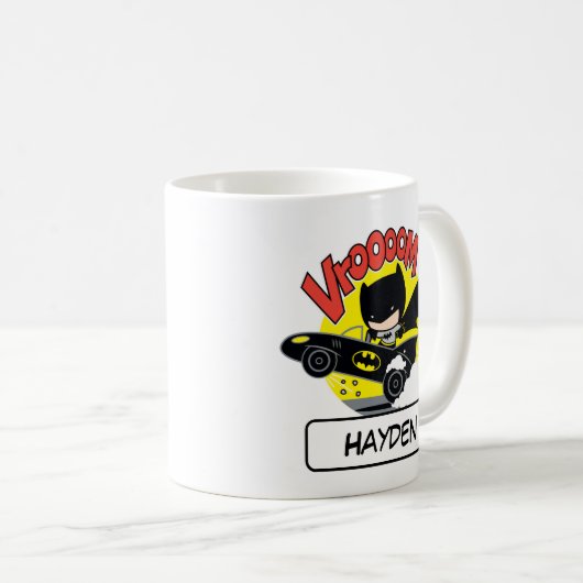 Mug Chibi Batman Dans Le Batmobile (Devant droit)