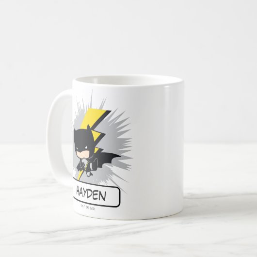 Mug Chibi Batman Lightning Kick (Devant gauche)