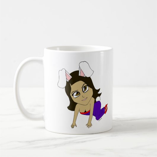 Mug chibi bunnygirl (Gauche)