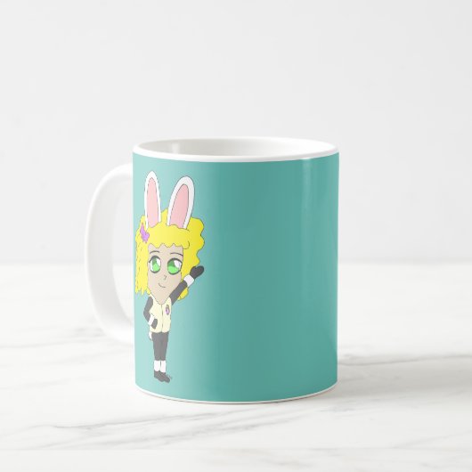 Mug chibi bunnygirl (Devant gauche)