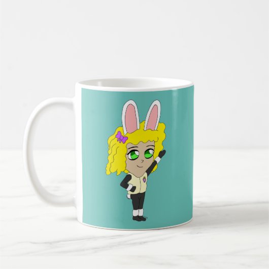 Mug chibi bunnygirl (Gauche)