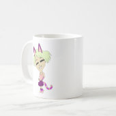 Mug chibi catgirl (Devant gauche)