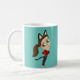 Mug chibi catgirl