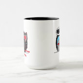 Mug Chibi Catwoman à voler un diamant (Centre)