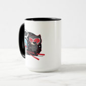 Mug Chibi Catwoman à voler un diamant (Devant gauche)
