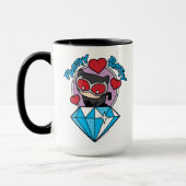 Mug Chibi Catwoman assise Sur Le Grand Diamant (Gauche)