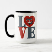 Mug Chibi Catwoman LOVE (Gauche)