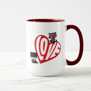 Mug Chibi Catwoman rebondit sur Batman