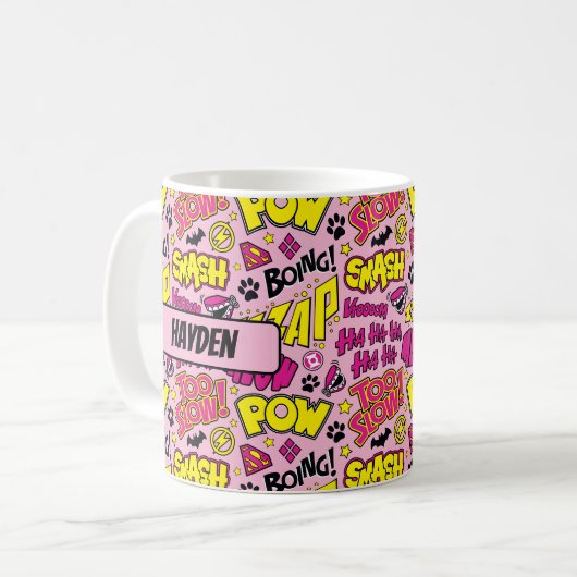 Mug Chibi Comic Phases et Logos Motif (Devant gauche)
