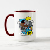 Mug Chibi Cyborg S'Est Éteint ! (Gauche)