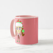 Mug chibi elf (Devant gauche)