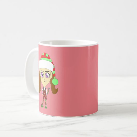 Mug chibi elf (Devant gauche)