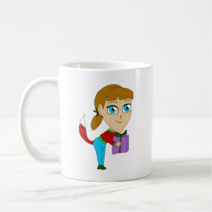 Mug chibi foxy fille