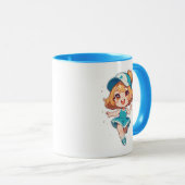 Mug Chibi Girl (Devant droit)