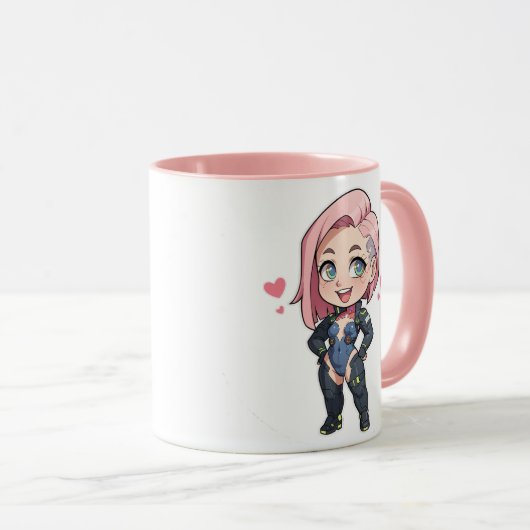 Mug Chibi girl (Devant droit)