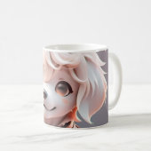 Mug Chibi Golden Retriever Puppy (Devant droit)