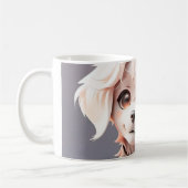 Mug Chibi Golden Retriever Puppy (Gauche)