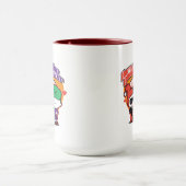Mug Chibi Harley Quinn & Chibi Joker Coeurs (Centre)