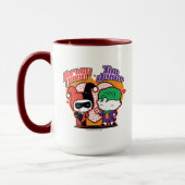 Mug Chibi Harley Quinn & Chibi Joker Coeurs (Gauche)