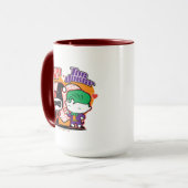 Mug Chibi Harley Quinn & Chibi Joker Coeurs (Devant gauche)
