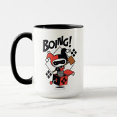 Mug Chibi Harley-Quinn-In-A-Box Avec Marteau (Gauche)