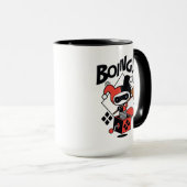 Mug Chibi Harley-Quinn-In-A-Box Avec Marteau (Devant droit)