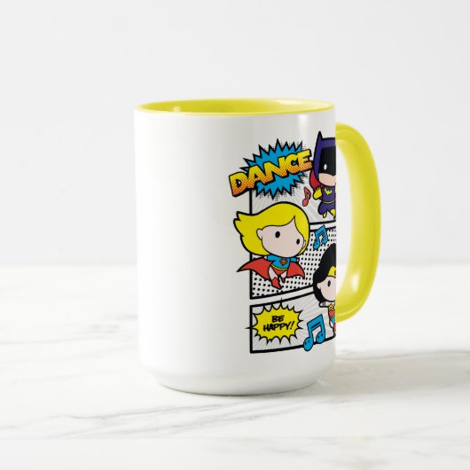 Mug Chibi Héros Danse (Devant droit)