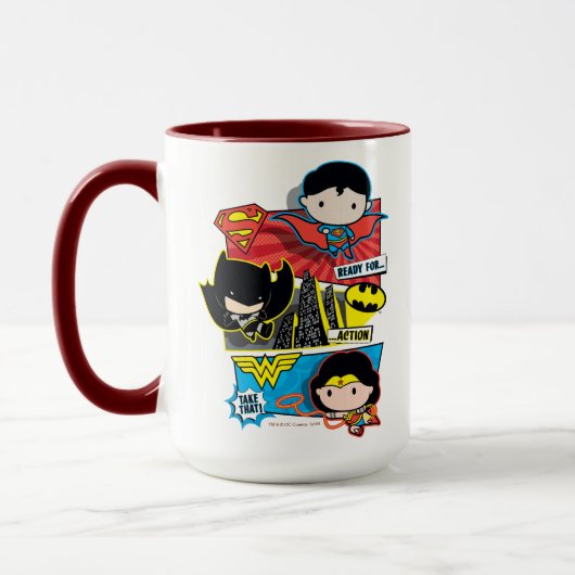 Mug Chibi Héros Prêts À L'Action ! (Gauche)