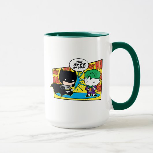 Mug Chibi Joker Pranking Chibi Batman (Droite)