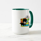 Mug Chibi Joker Pranking Chibi Batman (Devant droit)