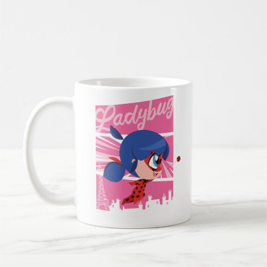 Mug Chibi Ladybug à Paris (Gauche)