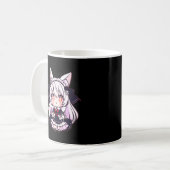Mug Chibi Neko gothique lolita (Devant gauche)