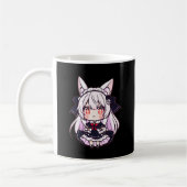 Mug Chibi Neko gothique lolita (Gauche)
