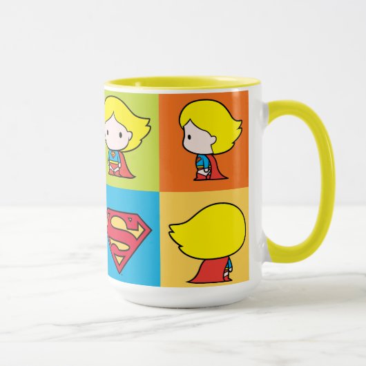 Mug Chibi Supergirl retournement de caractère (Droite)
